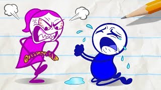 Off The Recorder - Pencilmation Animation Cartoons Pencilmation