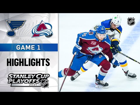 First Round, Gm 1: Blues @ Avalanche 5/17/21 | NHL Highlights