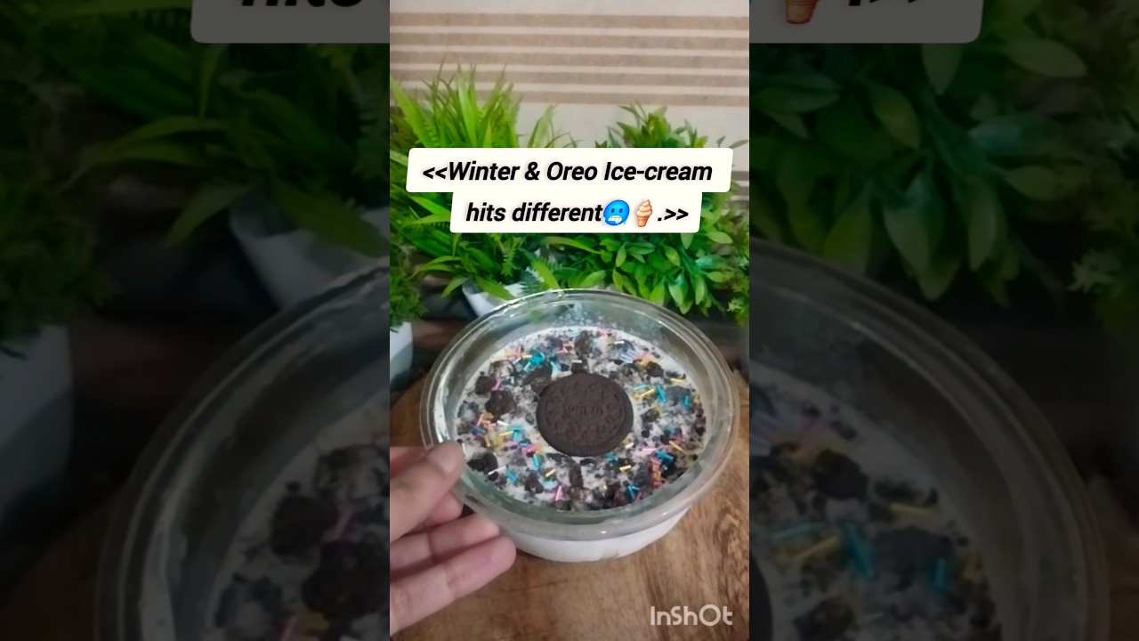 Oreo Ice-cream | Easy Oreo Ice Cream Recipe 