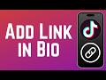 How to Add a Link in Bio on TikTok 2026 (Full Guide)