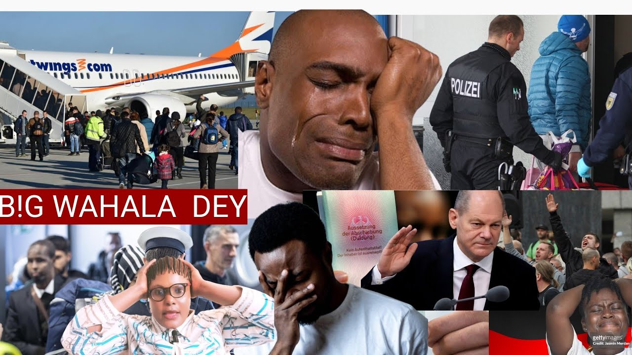 SH0CK£R, FIRST FLIGHT OF NIGERIA IMM!GRANTS  DÈP0RT£D FROM GERMANY/ WHY GERMAN GOVT DEY DEPRT THEM