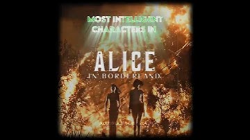 Smartest Characters in Alice in Borderland // Dare - Sayfalse 4K60FPS #edit