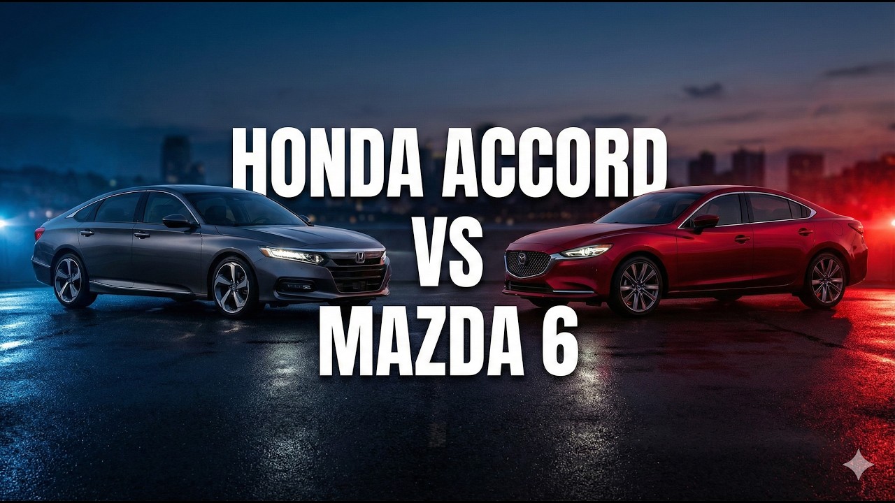 Honda Accord vs Mazda 6 : Le Match de la Raison contre la Passion !