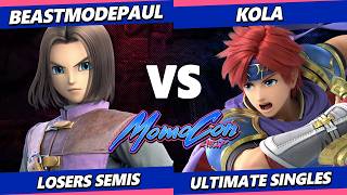 MomoCon 2026 LOSERS SEMIS - BeastModePaul (Hero) Vs. Kola (Roy) Smash Ultimate - SSBU