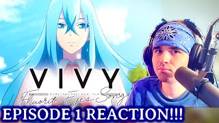Vivy: Fluorite Eye's Song Episode 1 REACTION "My Code – To Make Everyone Happy with My Singing"