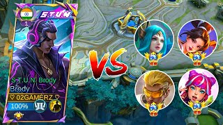 HOW TO DESTROY META HEROES USING BRODY? | (ENEMY HIGH RANKED) | GLOBAL BRODY BEST BUILD