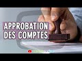 Approbation des comptes