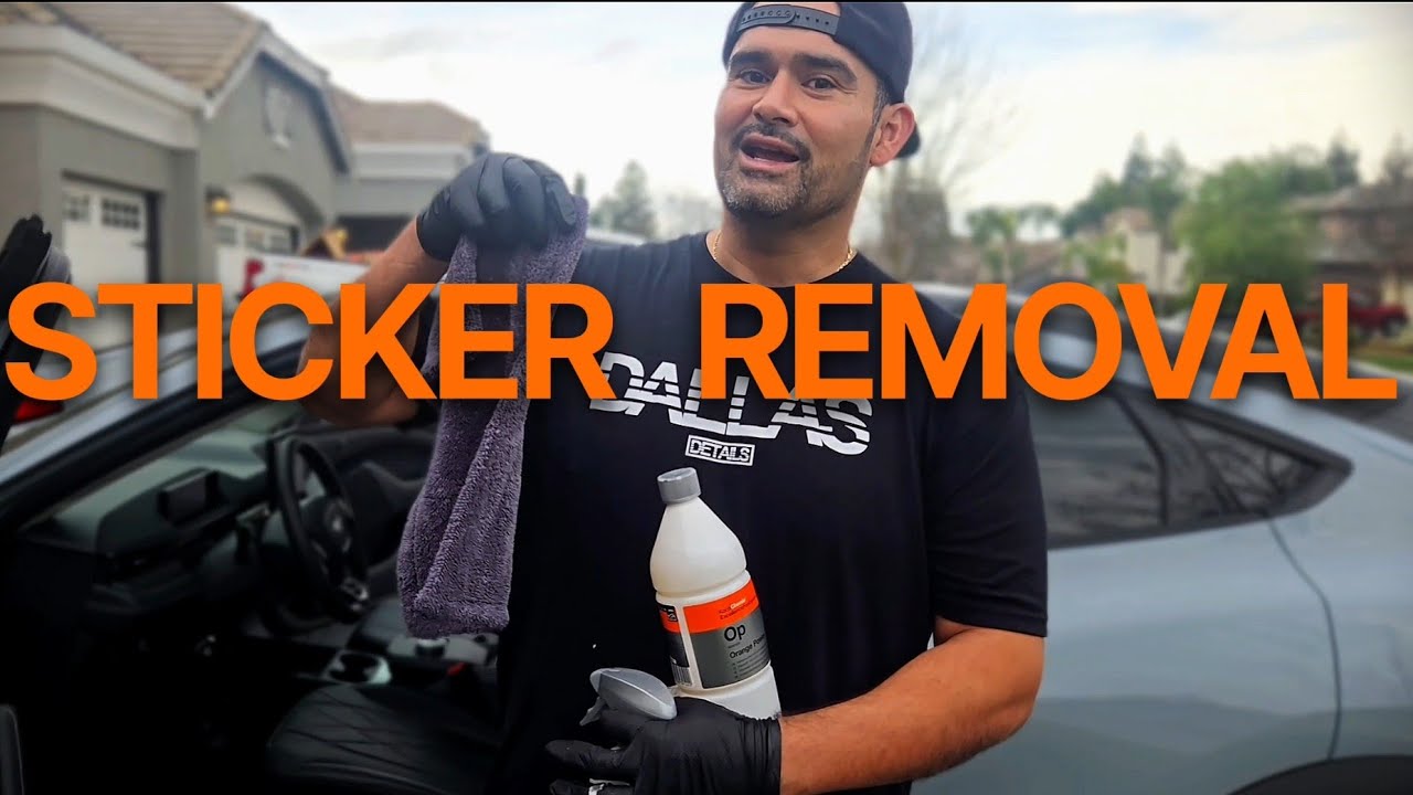FACTORY ADHESIVE REMOVAL THE EASY WAY 