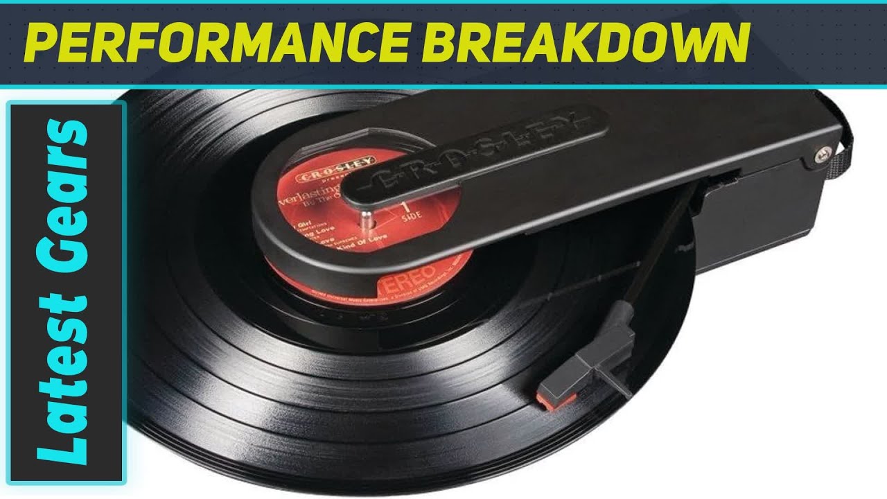 Revolutionizing Vinyl: Crosley CR6002A-BK Portable USB Turntable