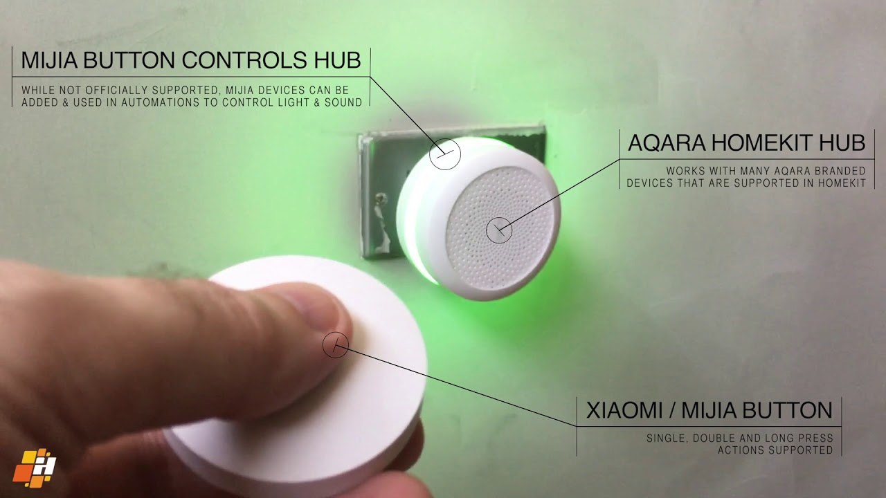 Aqara Hub & Mijia Button 