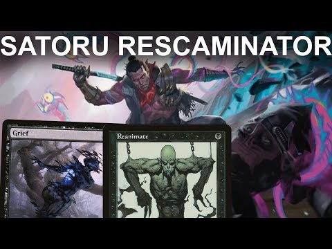 SNEAKY NINJA SCAM! Legacy Dimir ReScaminator with Satoru, the Infiltrator! Draw engine from OTJ MTG