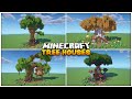 I Made a Tree House for Every Tree in Minecraft