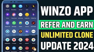 Winzo App Clone Tricks | How To Unlimited Clone Tricks Winzo App | Lastest Tricks