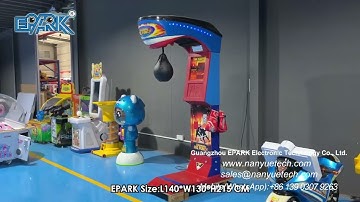 EPARK Ultimate Big Punch Machine Redemption Boxing Machine Arcade Games Box Coin Operated Games