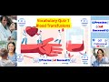 OET Vocabulary Quiz 1. Blood Transfusions