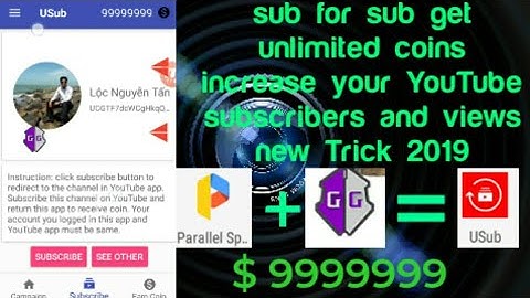 How To Increase Coins In USub $99998999 increase subscriber views