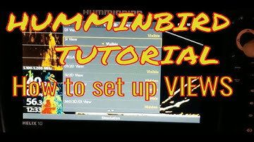 Humminbird Helix Views (How to set up "VIEWS")