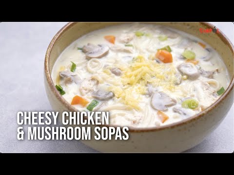 Video: Mushroom Puree Sopas - Mabilis At Masarap
