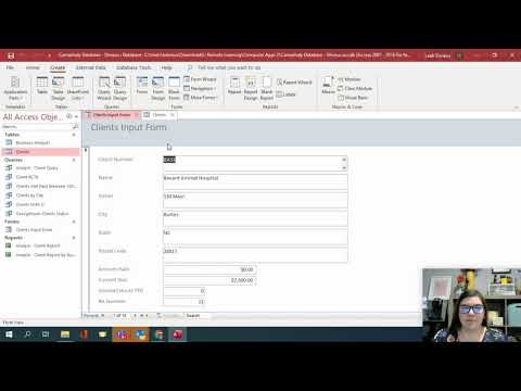 Camashaly Database - Creating a Split Form