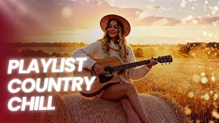 Country Western Music 70s And 80s With Relaxing Beach Sounds