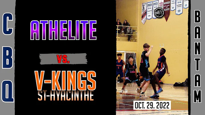 AthElite vs. V-Kings de Saint-Hyacinthe (CBQ bantam)