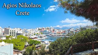 "The Ultimate Guide to Agios Nikolaos, Crete 🇬🇷 | 4K Walking Tour | City Driver Tours