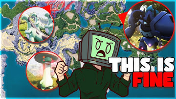 Palworld, maar ik heb het volledig gerandomiseerd, INCLUSIEF HUN NIVEAUS