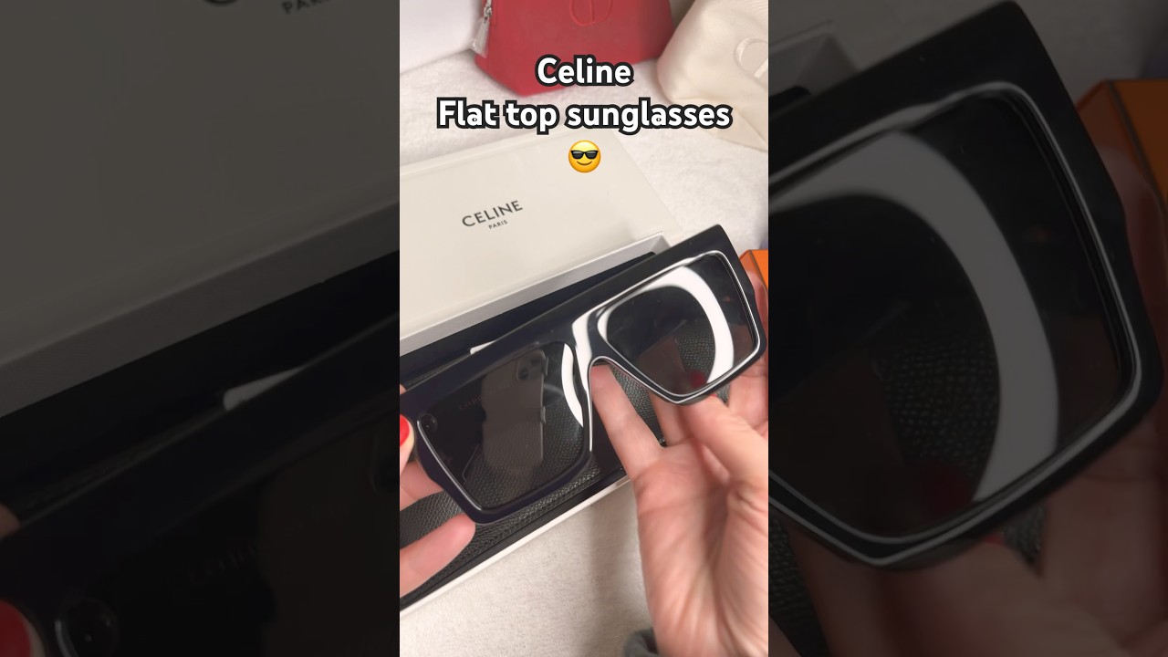Celine flat top sunglasses 