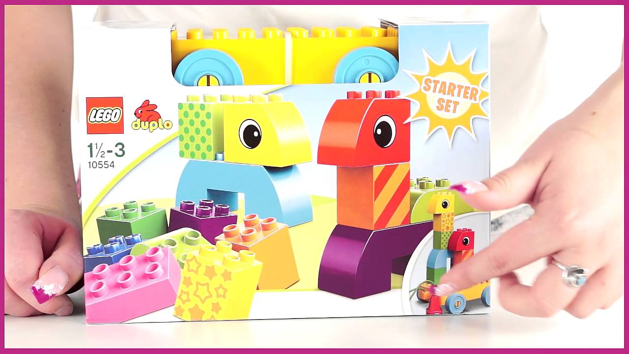 Lego Duplo  Веселая каталка с кубиками 10554)