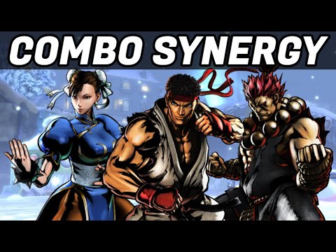 TEAM STREET FIGHTER #1 COMBOS! (UMVC3)