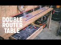 Create A Double Router Table from an IKEA Counter