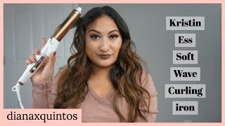 Kristin Ess Soft Wave Curling Iron Review + Tutorial I From a Professional Stylist screenshot 1