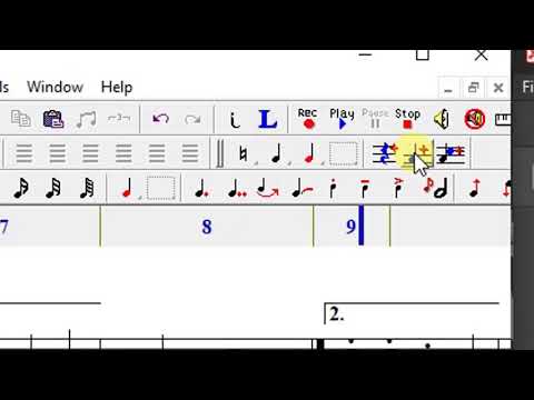 Adding notes in chord form on Noteworthy composer