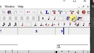 Adding notes in chord form on Noteworthy composer screenshot 5