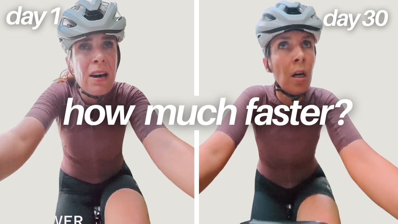I Trained JUST Twice a Week for 30 Days… And Got 10% Faster⚡️🚴‍♀️