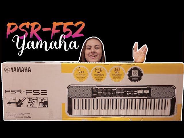 Teclado Musical Yamaha PSR-F52 com Suporte - Super Sonora