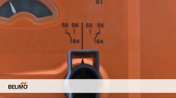 How To: Belimo Auxiliary Switch Settings for PR Actuator