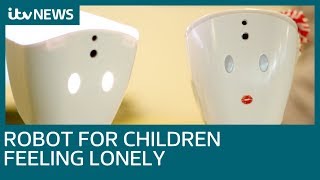 Robot helps children with long term illness beat loneliness | ITV News screenshot 5