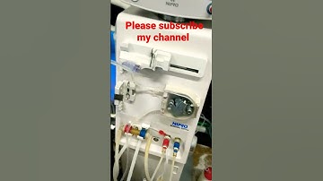 how to carbolize and disinfectant dialysis machine