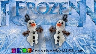 Rainbow Loom Snowman 冰雪奇緣 雪寶 Frozen Olaf Figure/Charm - 彩虹編織器中文教學 Chinese Tutorial Rainbow Loom Snowman 冰雪奇緣 雪寶 Frozen Olaf Figure/Charm - 彩虹編織器中文教學 Chinese Tutorial