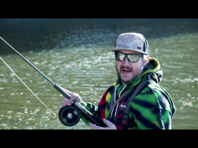 Steelhead Float Fishing Tips : Centerpin Casting & Rigging For Beginners :  How To Cast A Centerpin 