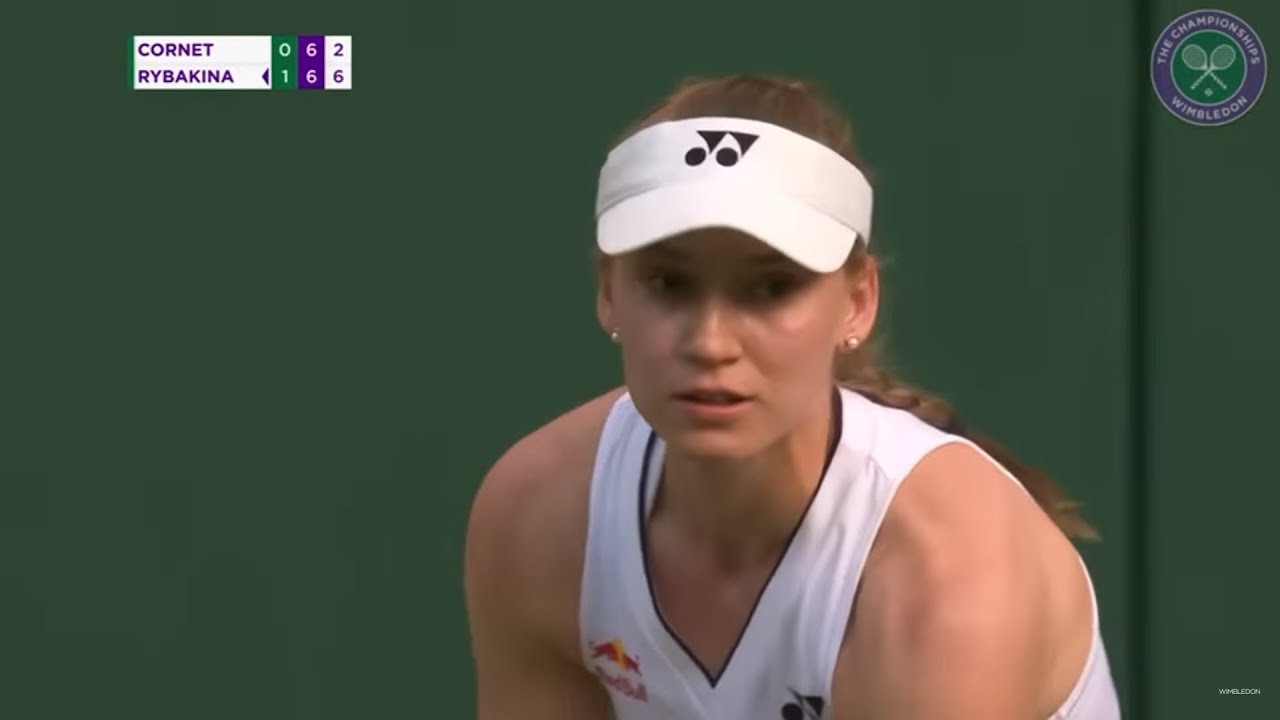 Alize vs Elena Rybakina Highlights WIMBLEDON 2023 YouTube