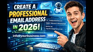 How to Create a Professional Email Address in 2026 (info@yourbusiness.com) | Step-by-Step