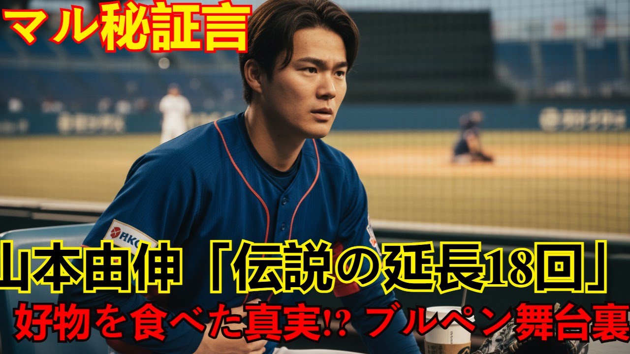 【マル秘証言】山本由伸が「伝説の延長18回」でブルペンに入った舞台裏！3回に好物を食べ“応援モード”の真相とは？