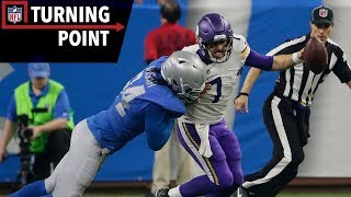 Famous Keenum Provides a Case Study in Grit Against the Lions (Week 12) | NFL Turning Point Profile