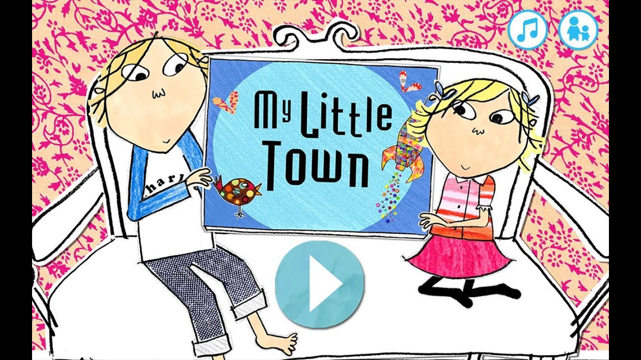 Charlie & Lola: My Little Town Part 1 - Best iPad app demo for kids - Ellie