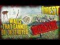 INVULNERABLE WALLS! - Walls that CANNOT be destroyed (v0.70)  | The Forest