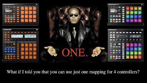 Maschine ONE mapping:  Traktor full control