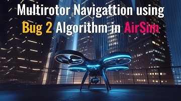 Multirotor Navigation using Bug 2 Algorithm in AirSim 🚁🧭🤖