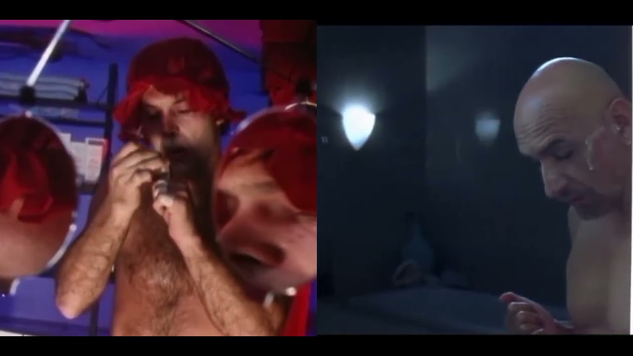 Keith Allen in The Comic Strip Presents vs Ben Kingsley in Sexy Beast